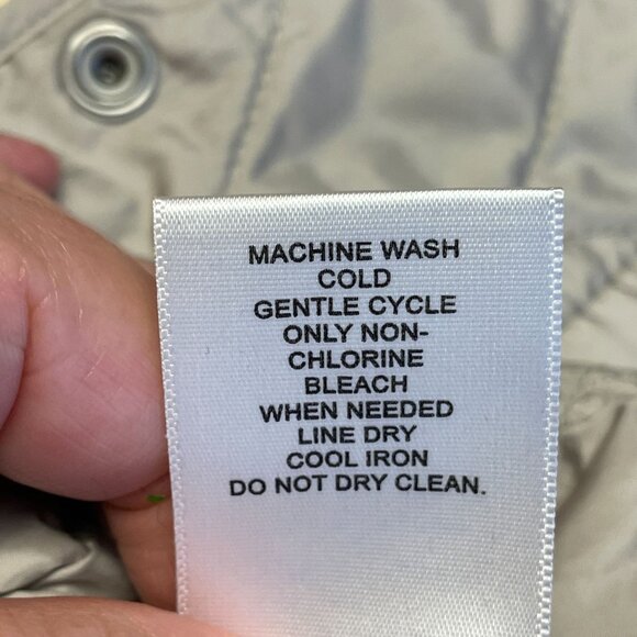 Banana Republic Old Money English Country Hunting Quilted Vest Size M Champagne - Picture 13 of 13